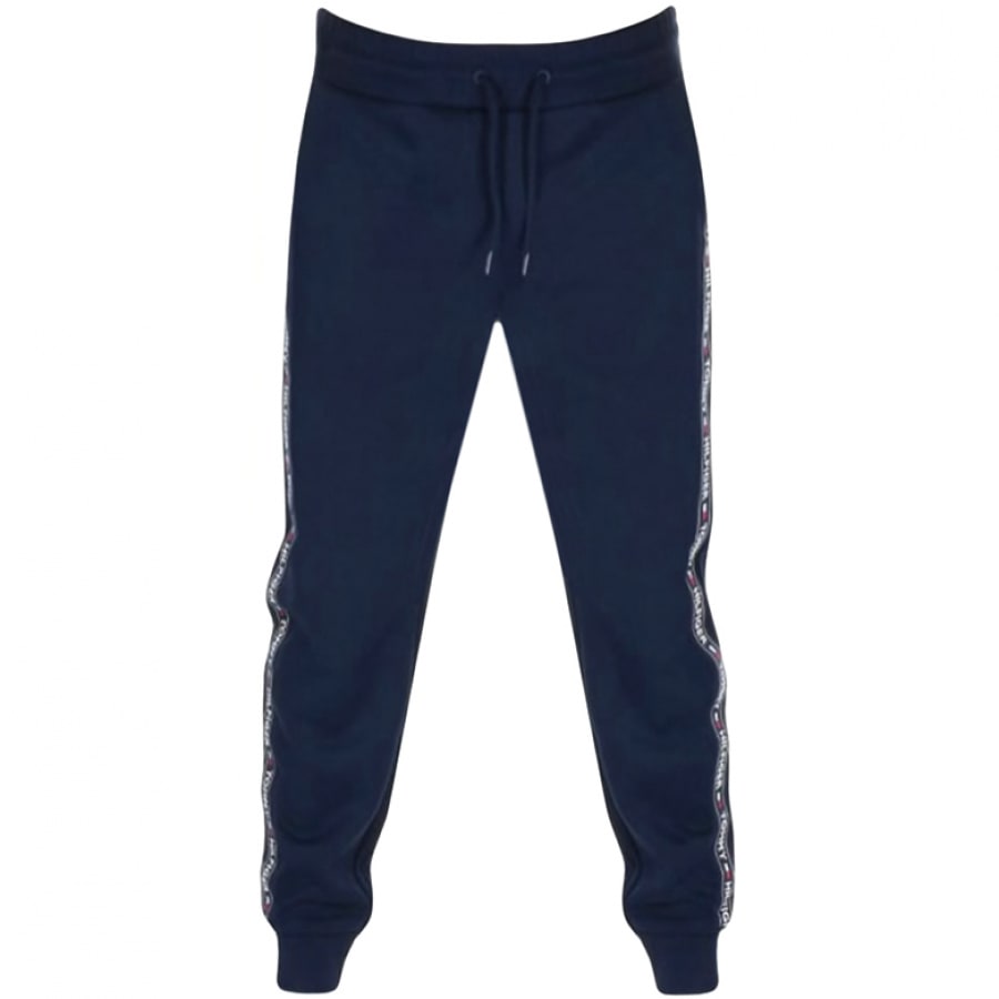 Alternative Image for ProductTommy Hilfiger Lounge Taped Tracksuit Navy3